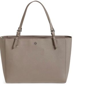 Tory Burch Leather York Buckle Tote